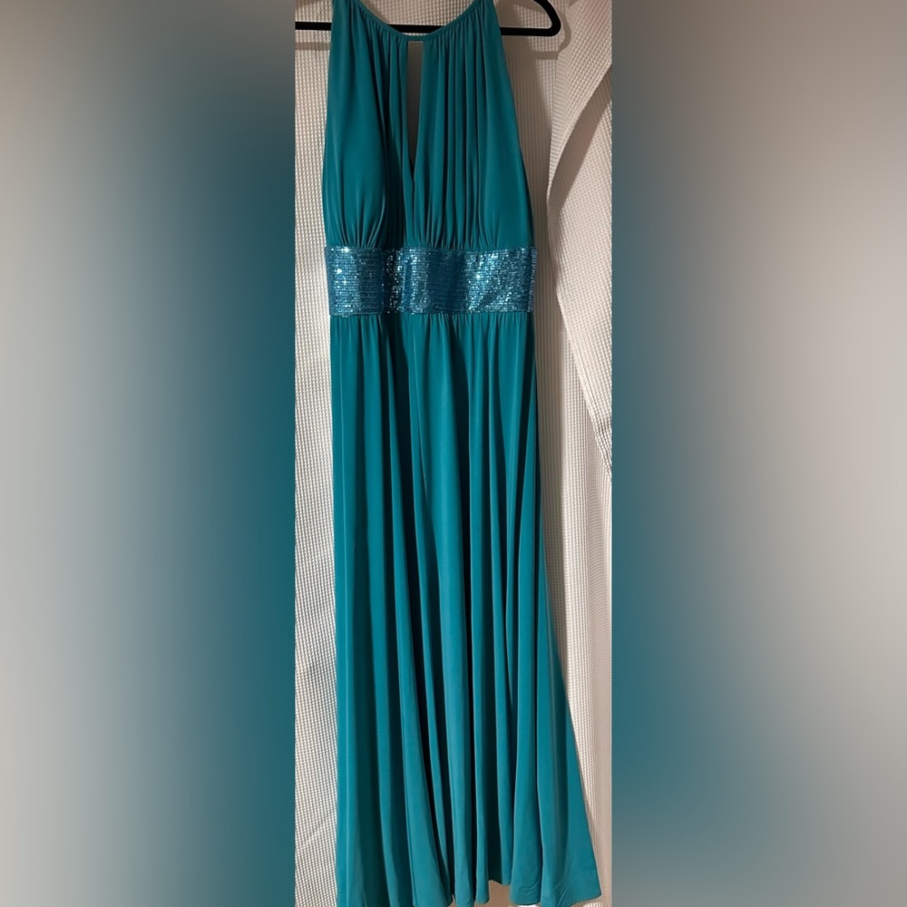 Turquoise dress
